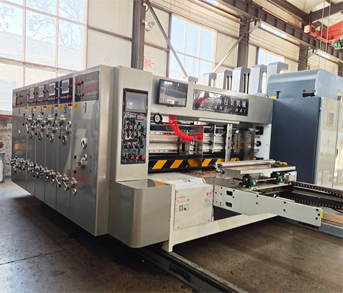 高速自动印刷开槽模切机